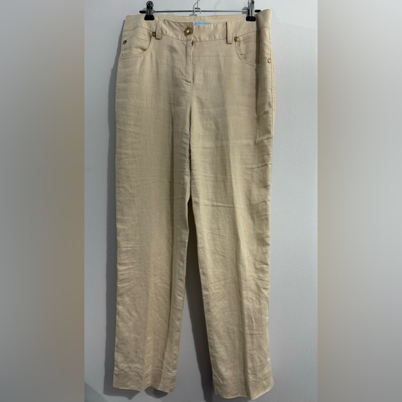J. McLaughlin Womens Linen Dress Pants Size 2 - Picture 1 of 3